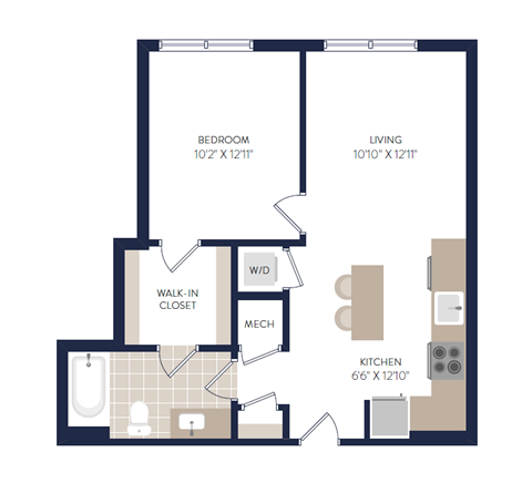 2 L Street NW Studio-1 Bed Apartment for Rent - Photo Gallery 25